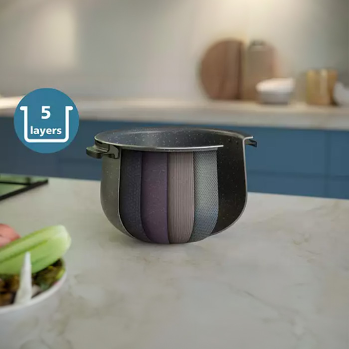Philips Rice Cooker Digital 3000 Series 1,8 L - HD4712/31 | HD-4712/31